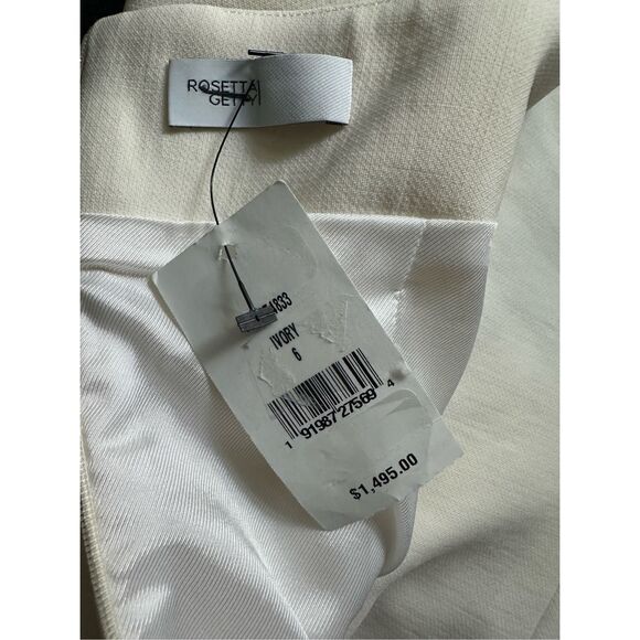 NWT Rosetta Getty Strapless Cargo Top Size 6 $1450 - Picture 8 of 12